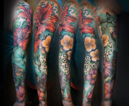 Tattoos - tiffanys flowers - 119247